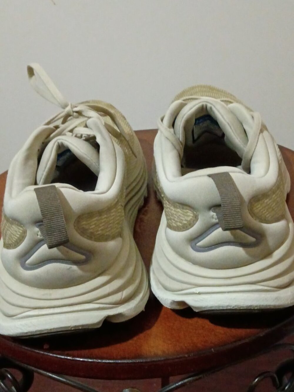 Hoka One Gaviota 5 Athletic Running Shoe Barley Oat Milk Green Men's Size 11 D - Picture 10 of 14